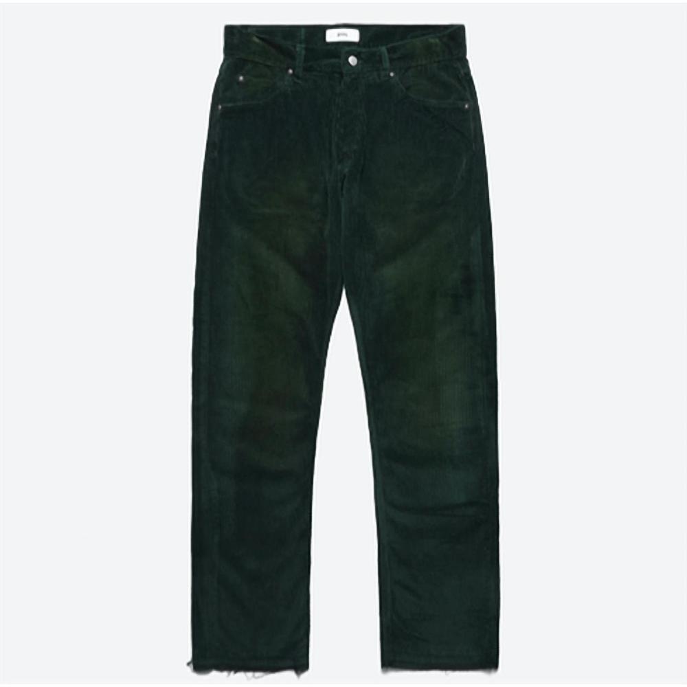 NEW BTFL-LIFE men's corduroy jeans in emerald